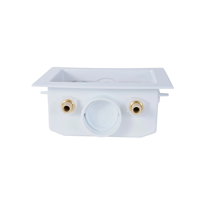 CPVC-Connected Washing Machine Drain Box with Brass Water Hammer Arrestor