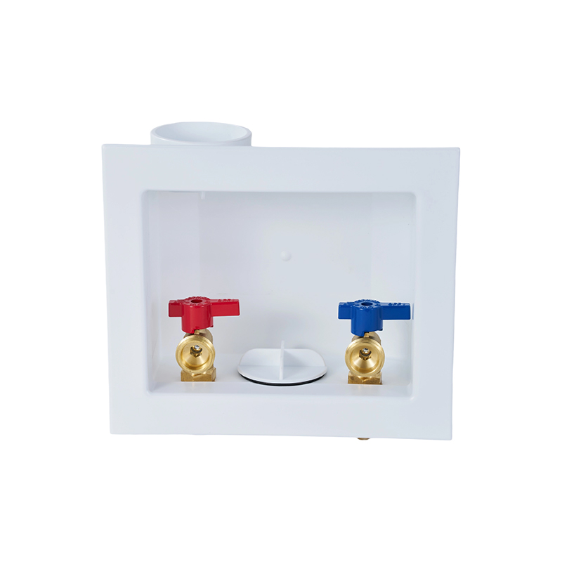 F1807 Stainless Steel Sleeve Locking Connector Washing Machine Outlet Box