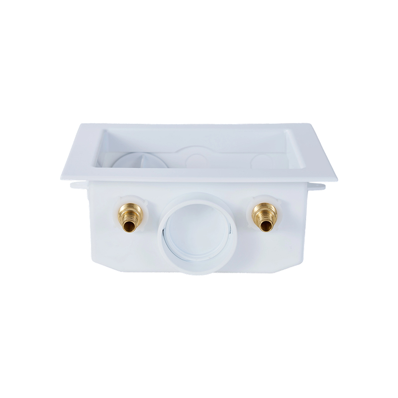 F1807 Stainless Steel Sleeve Locking Connector Washing Machine Outlet Box